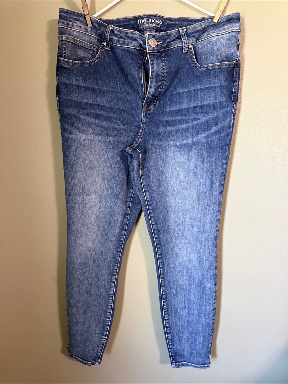 WOMEN’S MAURICES EVERFLEX HIGH-RISE JEANS- 16L
